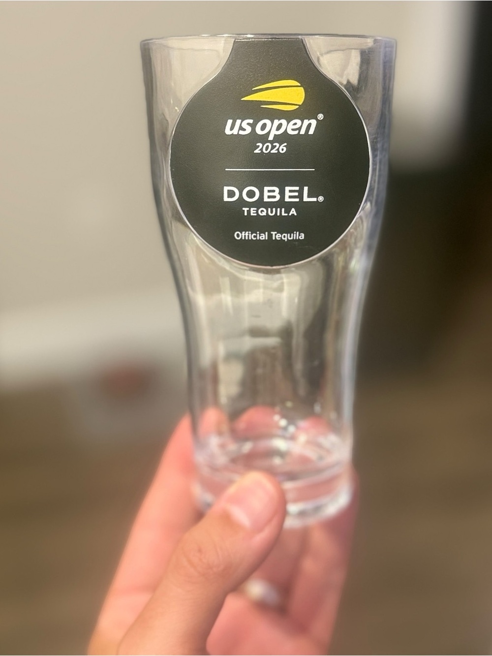 US Open 2026 Dobel Tequila Souvenir Cocktail Cup